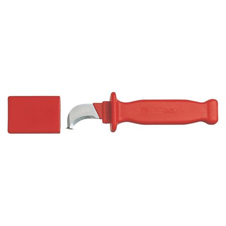 Insulated Cable Knife,hook,7-8/10" L (1