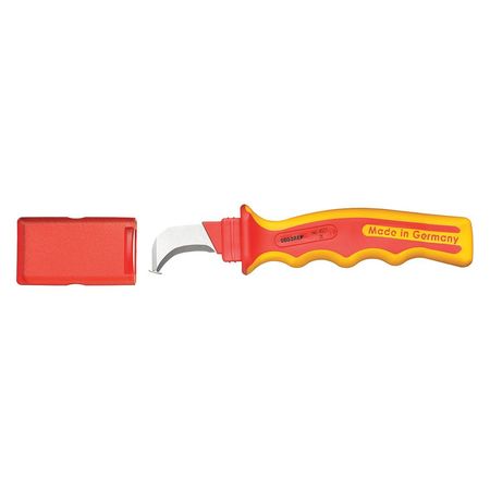 Insulated Cable Knife,hook,8" L (1 Units