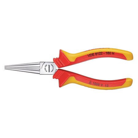 Insulated Round Nose Pliers,6-1/4" (1 Un