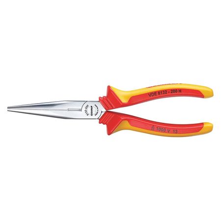 Insulated,needle Nose Pliers,8" (1 Units