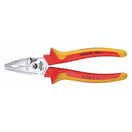 Ins. Power Combination Pliers,6-1/4" (1