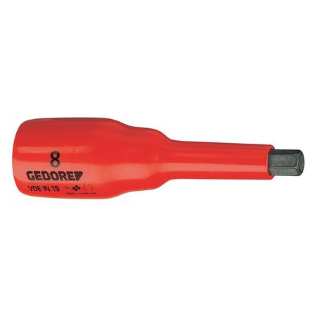 Insulated Screwdriver,bit Socket1/2" 8mm