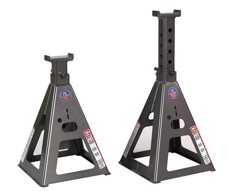 Vehicle Stand,pin Style,10 Tons,pr (1 Un