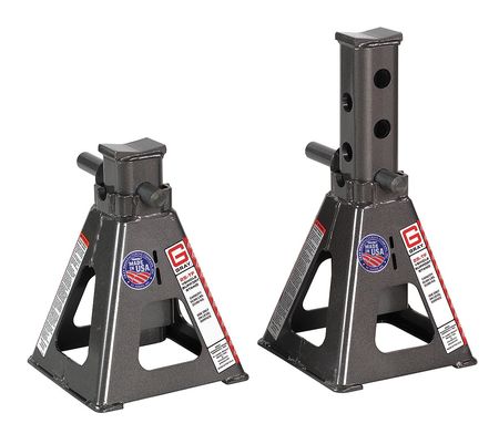 Vehicle Stand,pin Style,25 Tons,pk2 (1 U