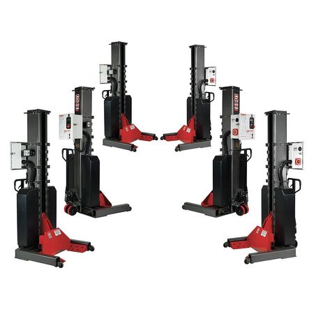 Wireless Lifting System, 81,000lbs,6 Set