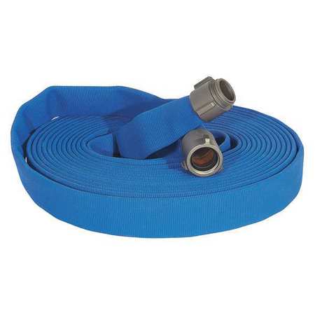 Fire Hose,100 Ft. L,blue,1-1/2" Dia. (1