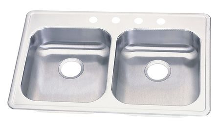 Drop-in Sink,33 In. L (1 Units In Ea)