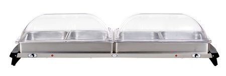 Buffet Server,w/ Rolltop Lids,4 Pans (1