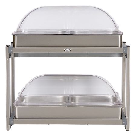 Buffet Server,w/rolltop Lids,multi-level