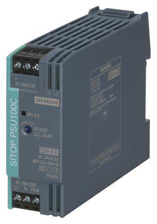 Dc Power Supply,24vdc,1.3a,50/60hz (1 Un