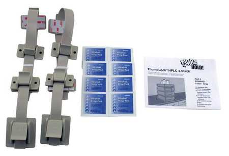 Hplc 4-stack Fastener Kit,gray (1 Units