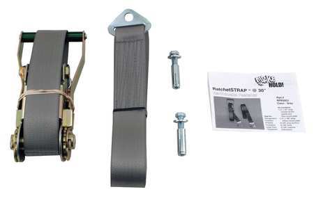 Ratchet Strap,30 In,gray (1 Units In Ea)