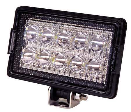 Flood Light,1800 Lm,rectangular,led,4" H