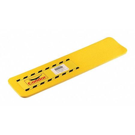 Anti-slip Tread,yellow,6" W,46 Grit,pk10