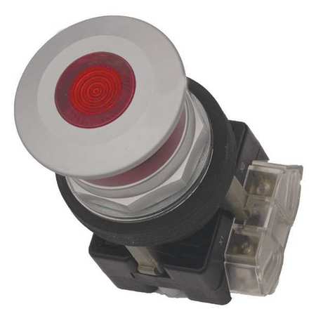 Illuminated Push Button,30mm,1no,red (1