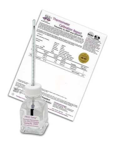 Liquid In Glass Thermometer,-90 To 25c (