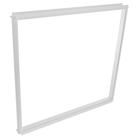 Window,40-3/4h,41-1/8w,frame White,glass