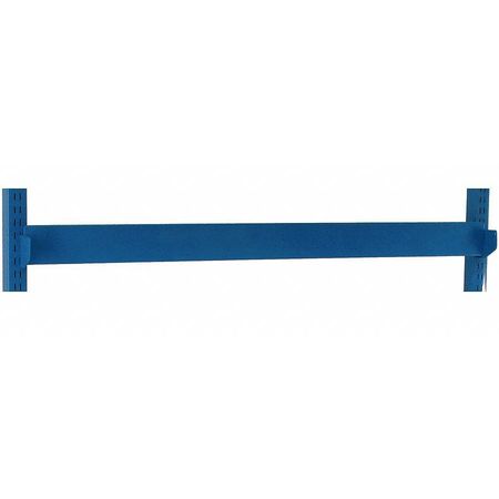 Bin Rail,48 W X 1-1/2 D X 4 In. H,blue (