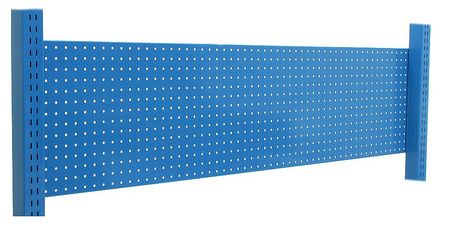 Pegboard Backwall,48" W X 14" D,gray (1