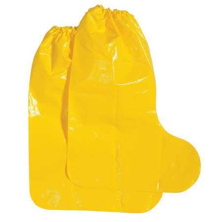 Boot Covers,m,yellow,pk100 (1 Units In P