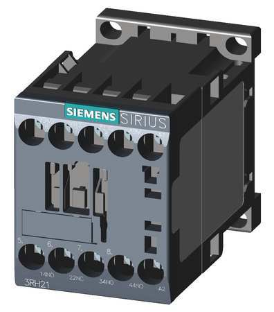 Iec Control Relay,3no/1nc,125vdc,10a (1