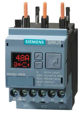 Current Monitoring Relay,3 Phase,4-40a (