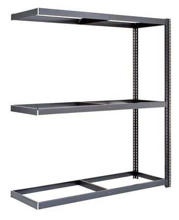 Boltless Shelving,add-on,84" H,gray (8 U