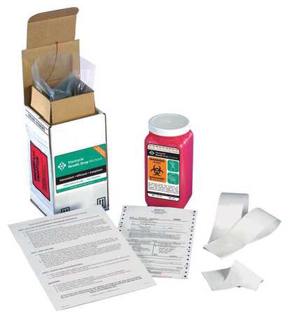 Sharps Mailback System,1/4 Gal.,red (1 U