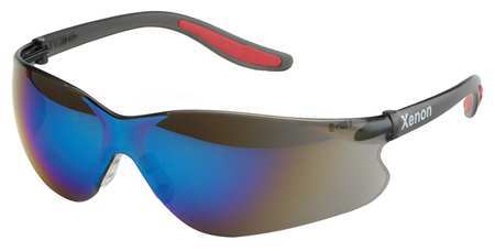 Safety Glasses,blue Mirror,uncoated (1 U