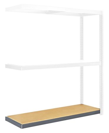 Shelf,24" D,48" W,particle Board Deck (1