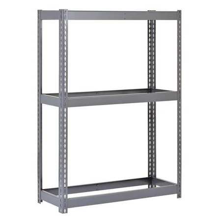 Boltless Shelving,starter,60" H,gray (1