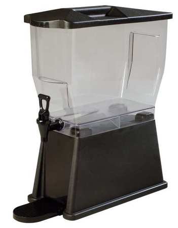 Beverage Dispenser,single,3 Gal,black (1