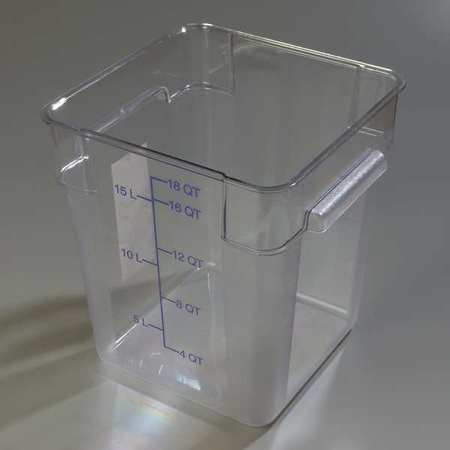 Storplus Square Container,18 Qt.,pk6 (1