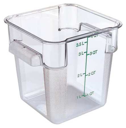 Storplus Square Container,4 Qt.,pk6 (1 U