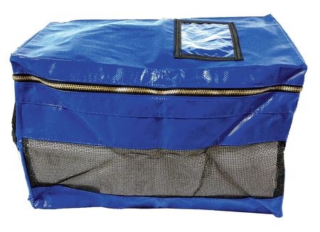 Strong Box,10 X 16-1/4 X 11 In,ryl Blue