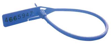 Cinch-up Locking Seal,blue,pk100 (1 Unit