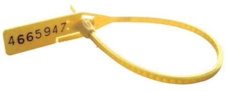 Cinch-up Locking Seal,yellow,pk100 (1 Un