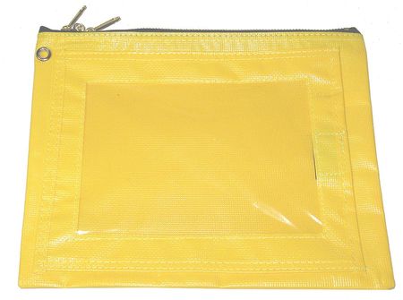 Evidence Pouch,9 X 12 In,yellow (1 Units