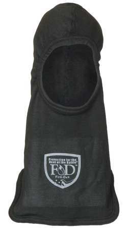 Fire Hood,universal,13 In L,black,hrc 2