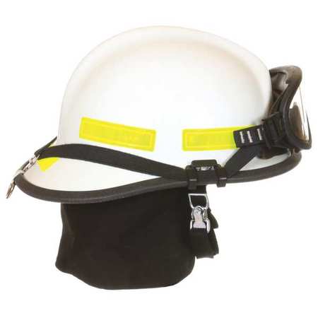 Fire Helmet,modern,white (1 Units In Ea)