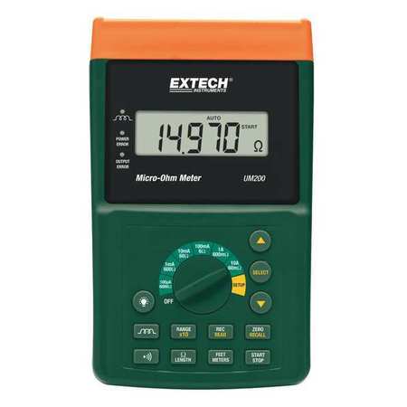 Micro Ohm Meter,60m Ohms-6000 Ohms (1 Un