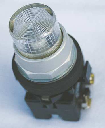 Illuminated Push Button,30mm,clear (1 Un