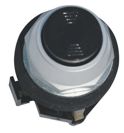 Non-illum Push Button,30mm,black (1 Unit