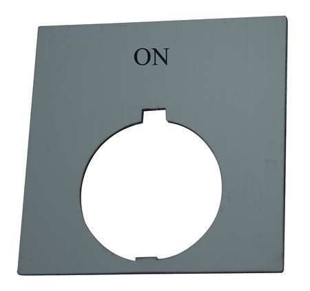 Legend Plate,square,on,black (1 Units In