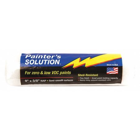 Paint Roller Cover,9 In,nap 3/8 In (1 Un