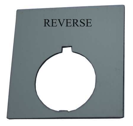 Legend Plate,square,reverse,black (1 Uni