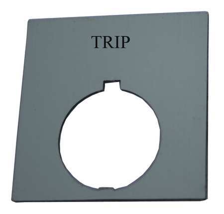 Legend Plate,square,trip,black (1 Units