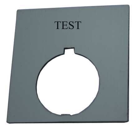 Legend Plate,square,test,black (1 Units