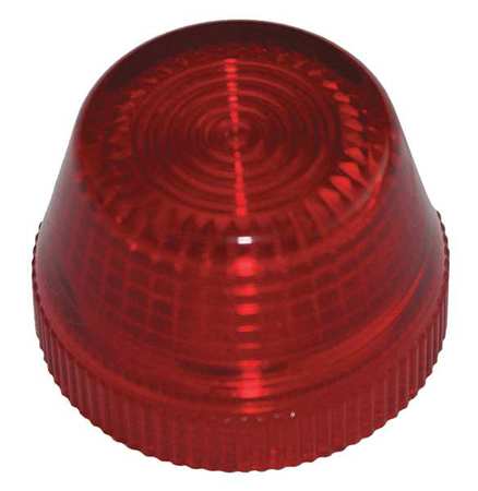 Pilot Light Lens,30mm,red,plastic (1 Uni