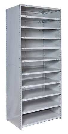 Metal Shlvng,closed,startr,87"h,11 Shelf